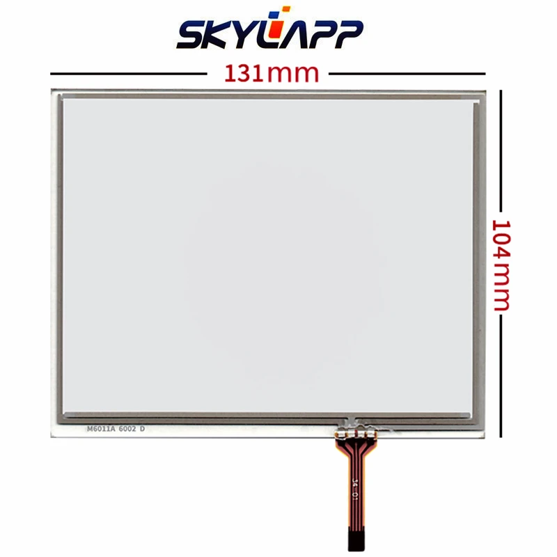 

5 Pcs New TouchScreen 131mm*104mm Resistance Handwritten Touch Panel Screen Glass Digitizer Repair Free Shipping