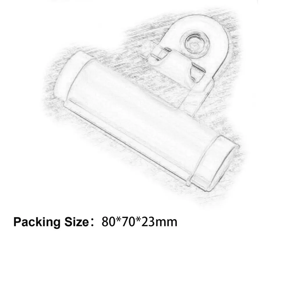 

Easy Squeezer Toothpaste Roller Tube Rack Dispenser Rolling Holder Easy Squeeze Paste Dispenser Roll Holder Hanging