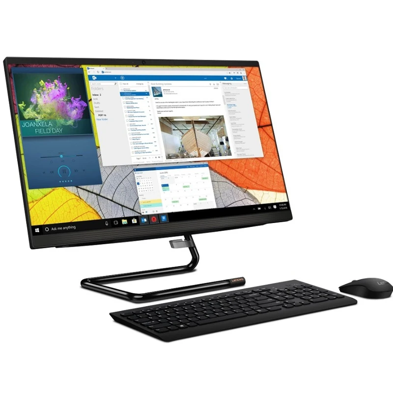 Моноблок Lenovo IdeaCentre A340 24IWL 23.8&quot WVA Intel Core i3 10110U 8Гб 1Тб HDD 128Гб SSD Radeon 530 DOS