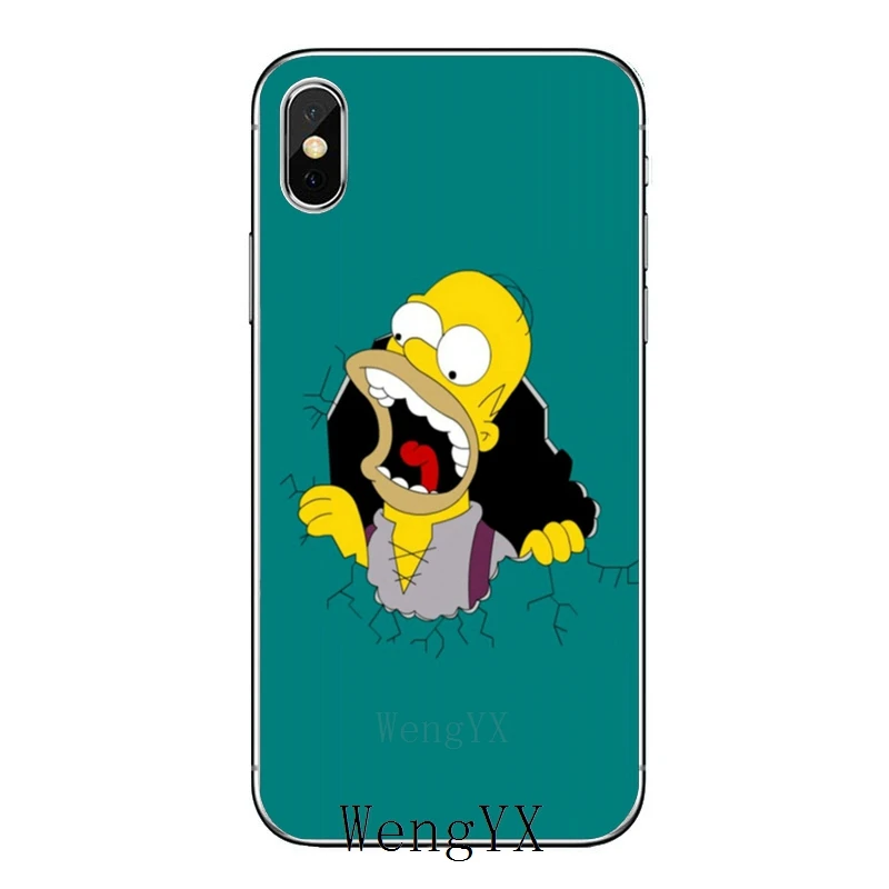 Для Xiaomi Redmi Note 7 6 6A 5A 4 4A 3 pro S2 5 плюс 4x Pocophone F1 Барт Симпсон аксессуары с героями мультфильмов чехол для телефона - Цвет: Preto-A-03