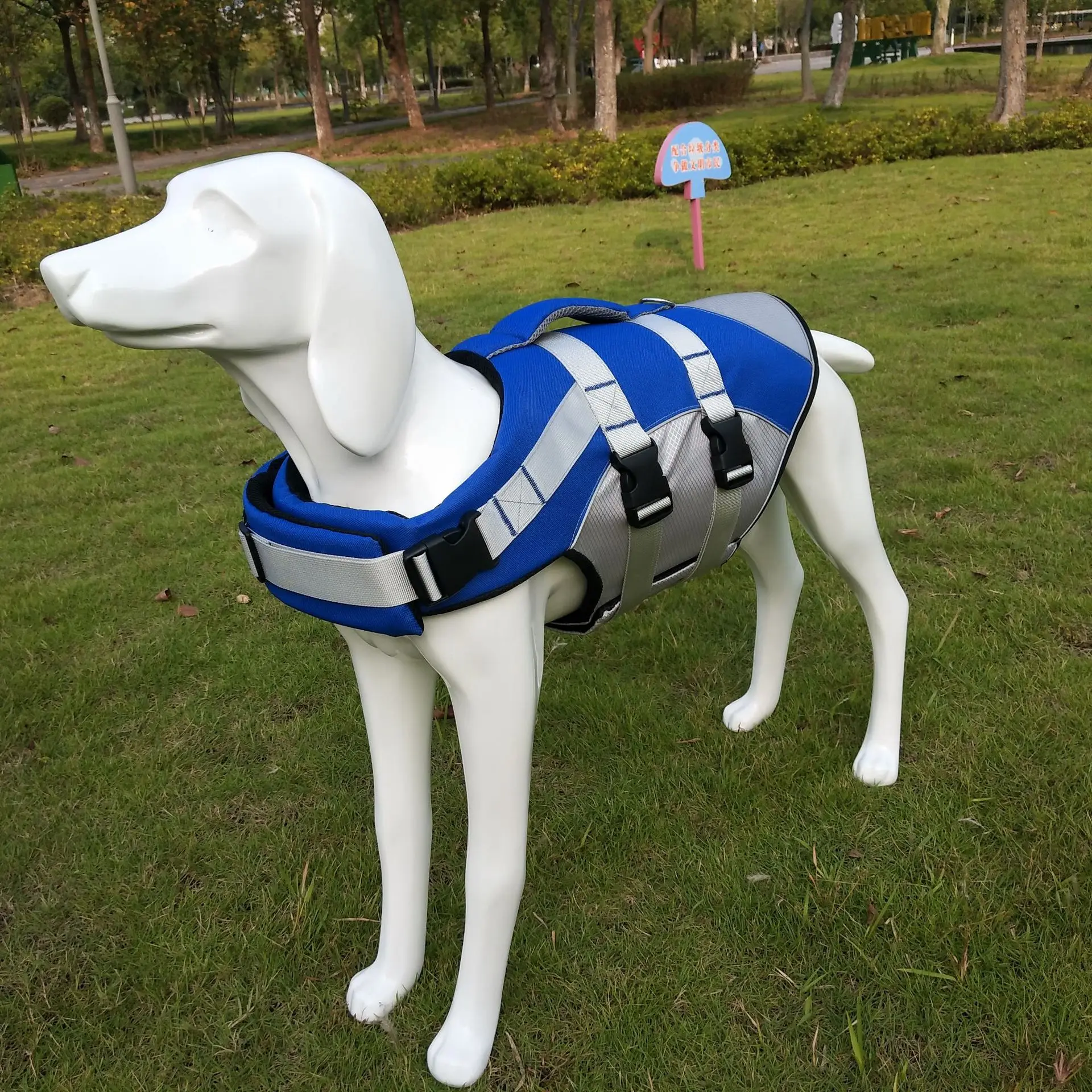 

Pet Dogs Life Jacket Outdoor Water Sports Accessory Pool Swimming Drifting Reflective Safety Vest Swimming Suit