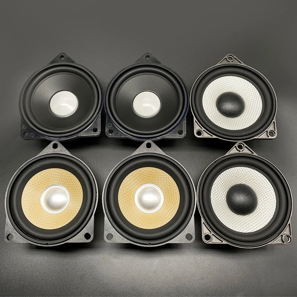 

4 Inch Midrange Speaker Upgrade For Bmw F10 F11 F30 F32 F34 F01 F02 E90 E60 3 5 7 Series Car Dashboard Audio Loudspeaker Replace