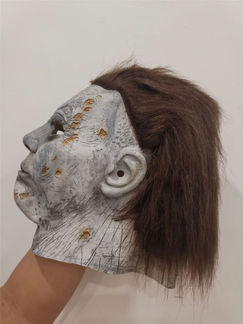 Страшсветодиодный маска на Хэллоуин убивает страшный убийца все лицо латексный