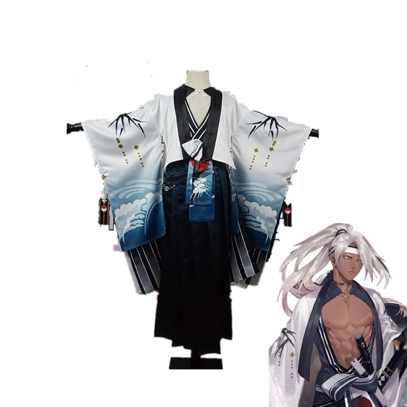 Игра Onmyoji Mannendake Косплей Костюм Wan Nian Zhu кимоно Onmoji Arena косплей новая кожа Ye Feng Xing Yun праздничный костюм