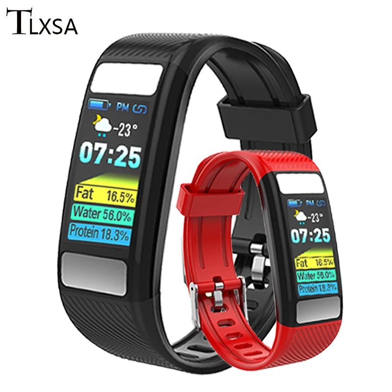 Умный Браслет фитнес трекер для определения жира в теле несколько спортивных
