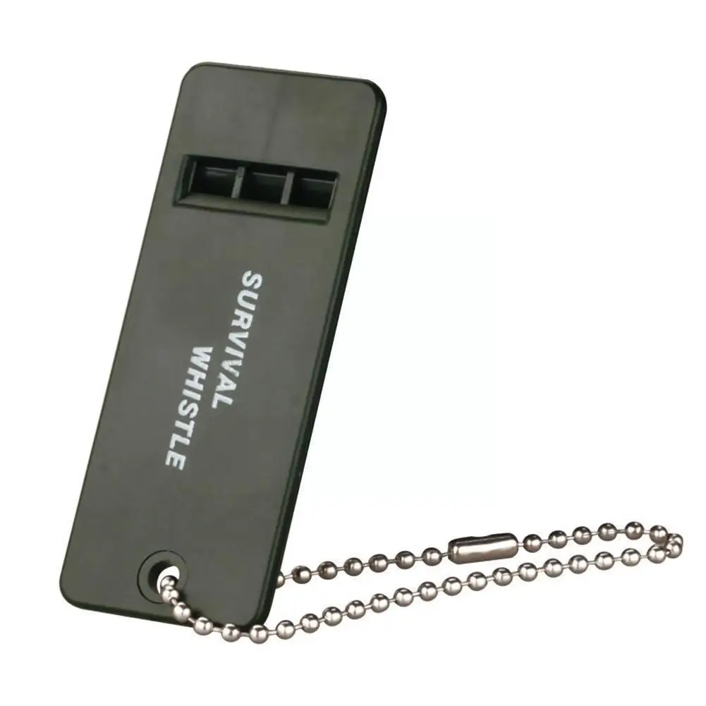 

1pc Survival Whistle Plastic Portable Super Loud Emergency Whistle For Camping Hiking Outdoor Travel Kits Survival Tools L3f8
