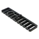 Пластиковая мини-вешалка для хранения, органайзер для галстуков и поясов, экономия пространства, вращающаяся вешалка для шарфов, галстуков, держатель, крючок, органайзер для шкафа, ремни для бюстгальтеров