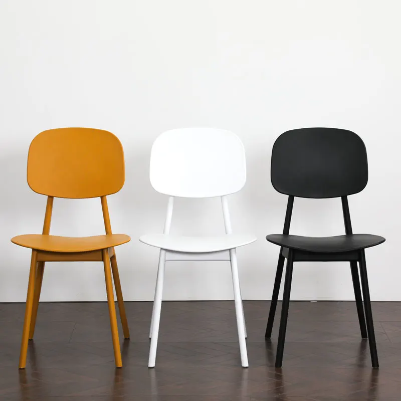 Обеденный стул для дома пластиковые стулья карамельных цветов обеденные в