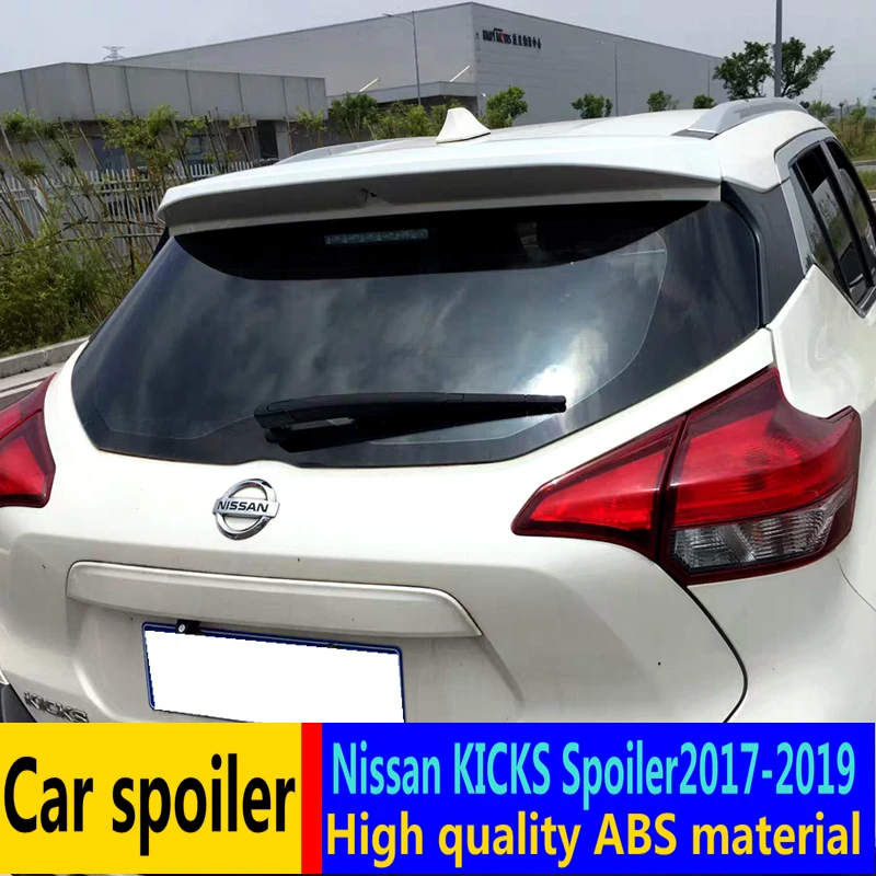 Задний спойлер для Nissan KICKS высокое качество АБС-пластик задний 2017-2019 | Автомобили