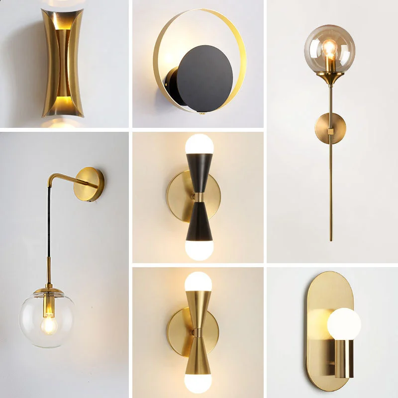 

Современный деревянный светодиодный светильник luminaria для ванной, светодиодная лампа для спальни, прикроватная лампа