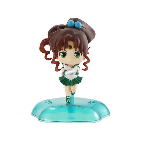 PrettyAngel-оригинальная статуя Bandai Twinkle Сейлор Мун Меркурий Юпитер Венера гашапон Капсула Мини полные игрушки Фигурки - Цвет: Jupiter