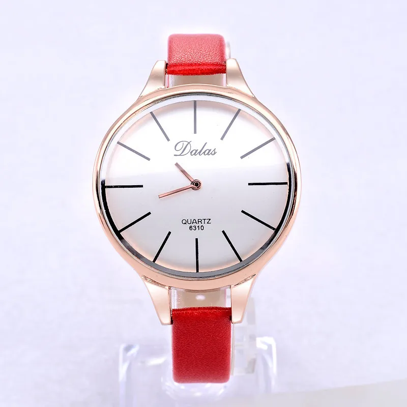 

Dalas Watch Fashion Women Watches Ladies Watches Leather Strap Quartz Wristwatches Relogio feminino reloj mujer montre femme