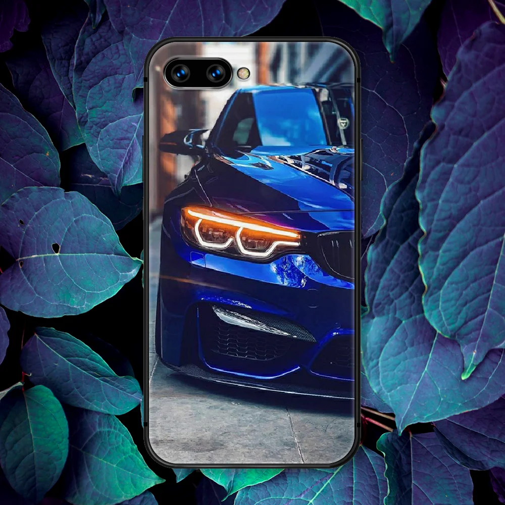 

BMW Sport Luxury Cool Car Phone Case For Huawei Honor 6A 7A 7C 8 8A 8X 9 9X 10 10i 20 Lite Pro Play black Back Painting Prime 3D