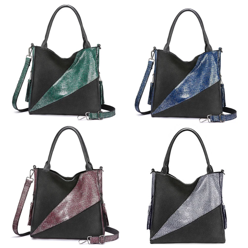 Женские сумки через плечо мессенджеры с геометрическим узором сумка для