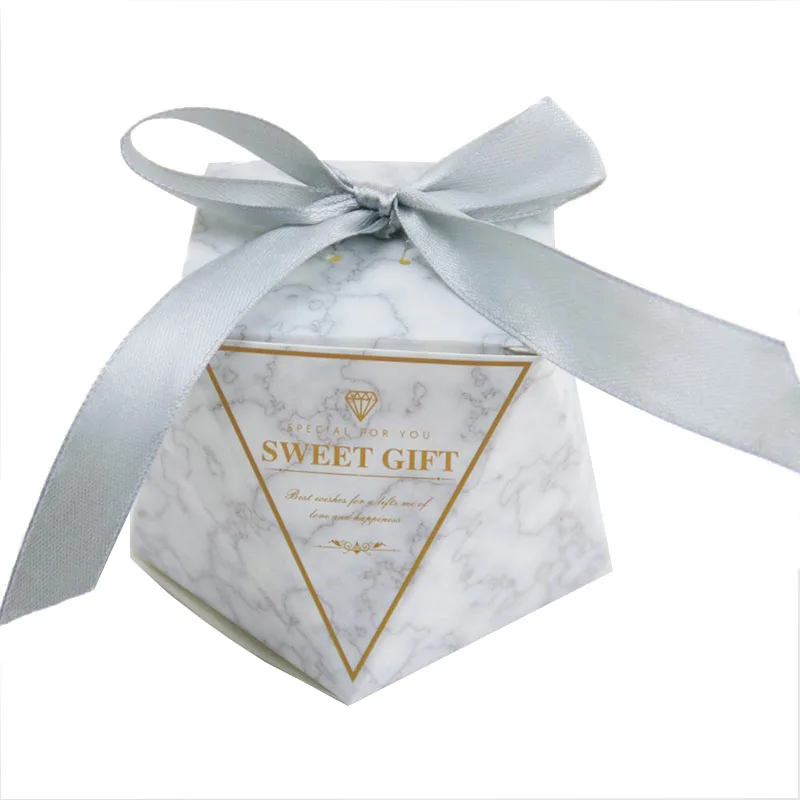 10 шт./лот бумажная коробка для конфет с фламинго сувенирная Подарочная крещения