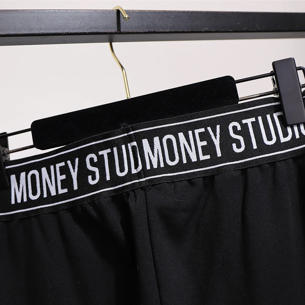 Новинка 2021 базовые брюки-карандаш для женщин на весну и осень большие облегающие