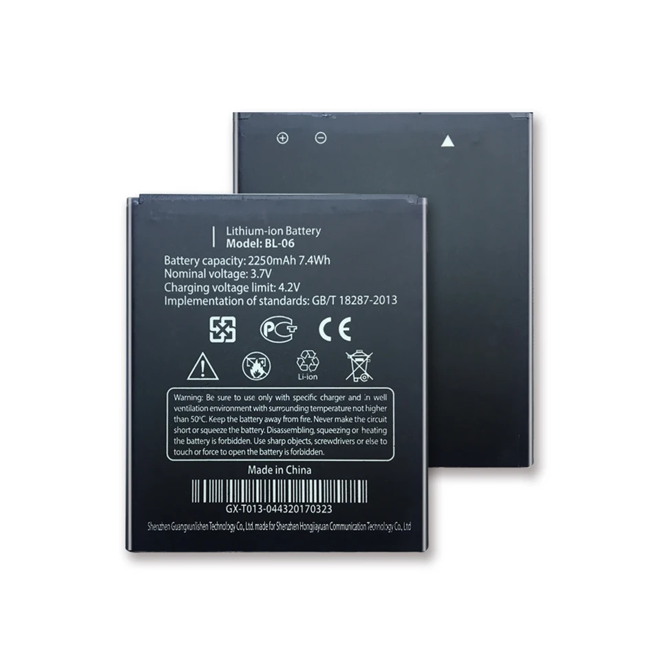 Новая внешняя аккумуляторная батарея BL06 BL 06 для THL T6 Pro T6C T6S / DEXP IXION ES2 5 дюймов