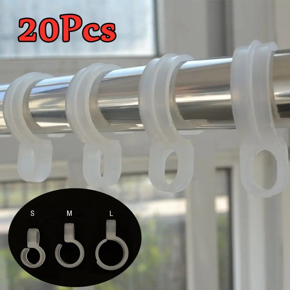 

20pcs Round Hanging Buckle Non-slip Hanger Hook Windproof Clips Clothes Hanger Buckle Anti-slip Windproof Hook