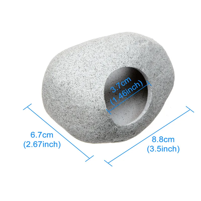 Каменная пещера для разведения рыбы в аквариуме украшение аквариума камень