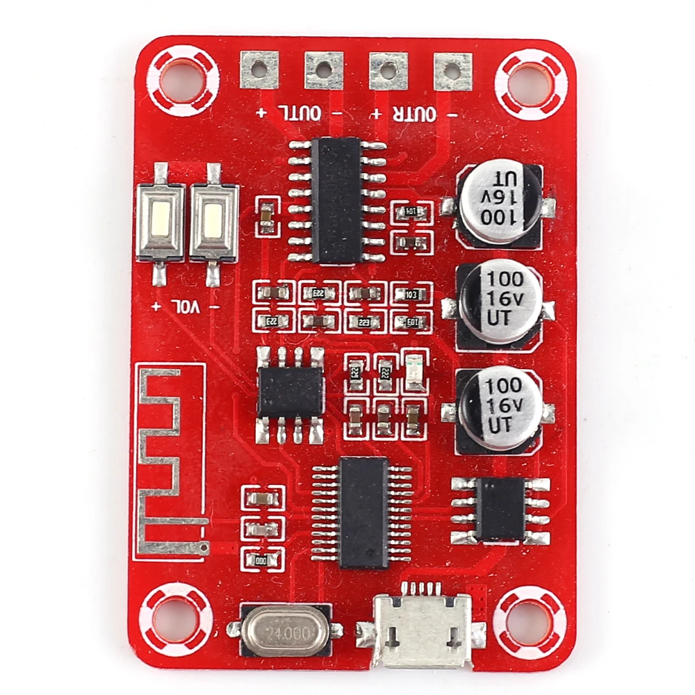 

Digital Power Amplifier Wireless Bluetooth Module V4.2 5W+5W Lossless Audio Receiver