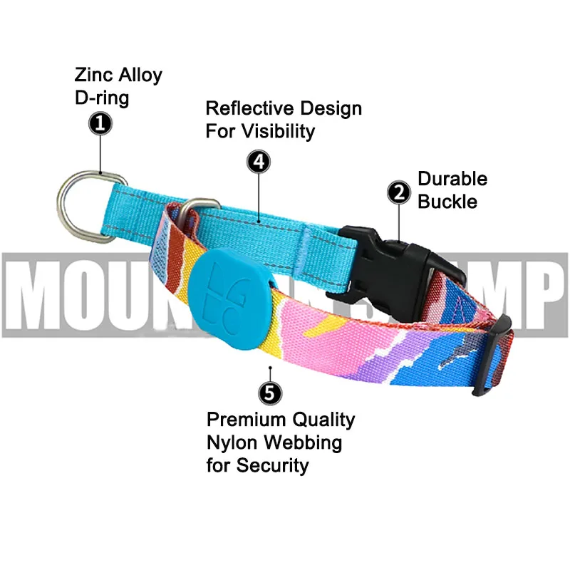 Чокер ошейник Собака Мягкий Нейлоновый тренировочный для собак клетка прочная