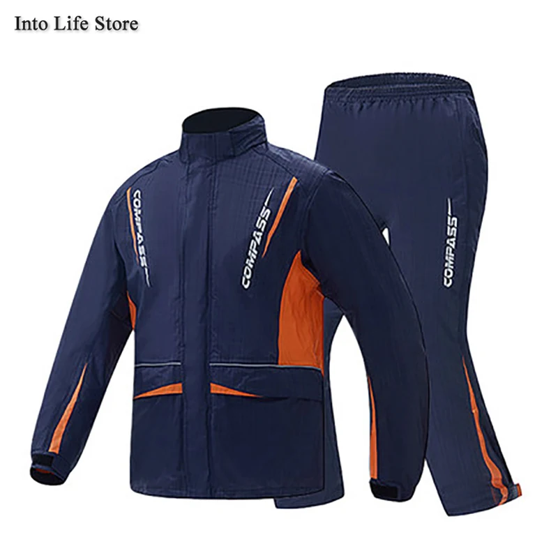 Дождевик мотоциклетный мужской Тренч водонепроницаемые штаны для отдыха на