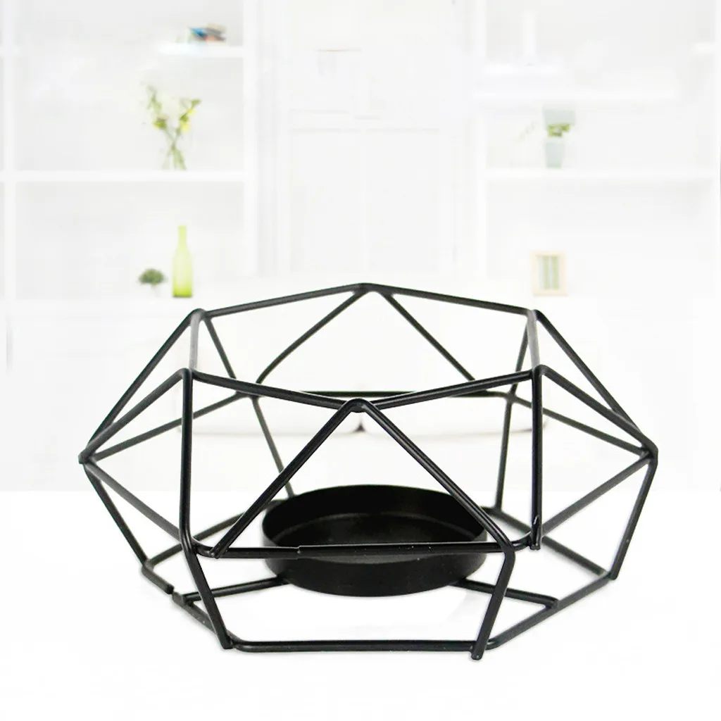 Шестигранный подсвечник в скандинавском стиле 30 # | Дом и сад