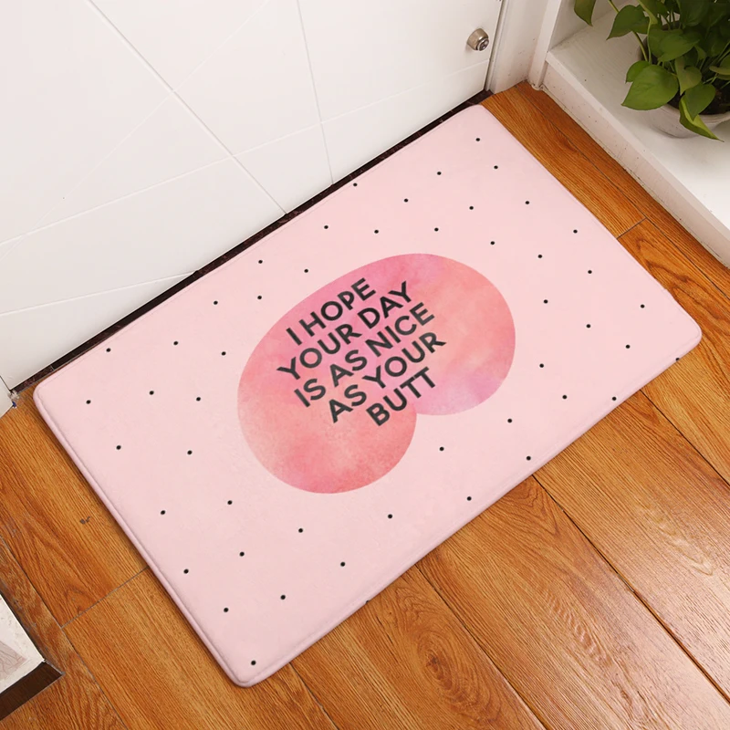 Последнее письмо дверной коврик с принтом разноцветных пятен ковры для входа