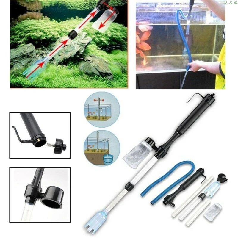 

Electric Fish Tank Vacuum Cleaner Syphon Operated Gravel Water Filter Cleaner Gravel Water Filter Cleaner Siphon Pump