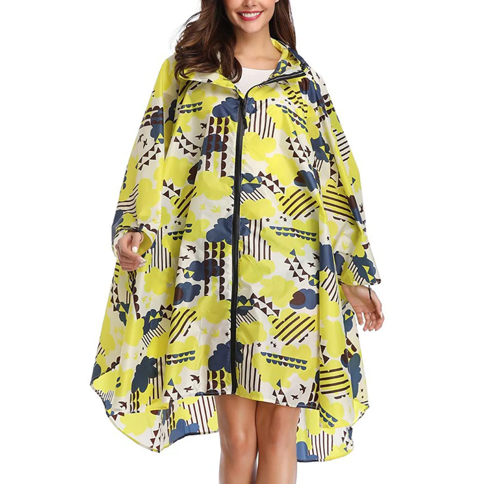 2020 Женская непродуваемая куртка Пляжная макси женская уличная толстовка с