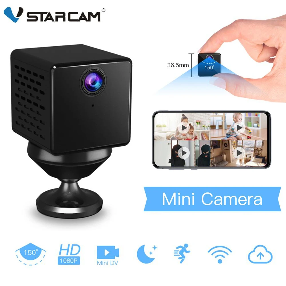 Мини камера видеонаблюдения Vstarcam 1080P с аккумулятором|Камеры видеонаблюдения| |