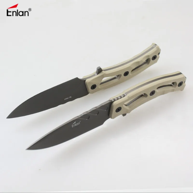 Enlan EG003 фиксированный нож 8CR13mov лезвие Тактический прямой для отдыха на природе