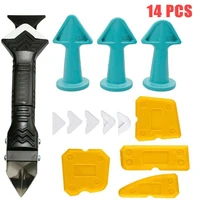 5 in 1 caulking tool kit tools grout scraper caulk remover set silicone sealant finishing tool spatula squeegee