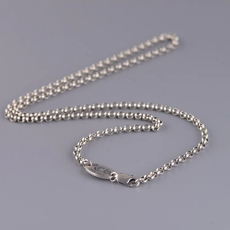 Женские и мужские ожерелья с цепочками BALMORA из настоящего серебра 925 пробы