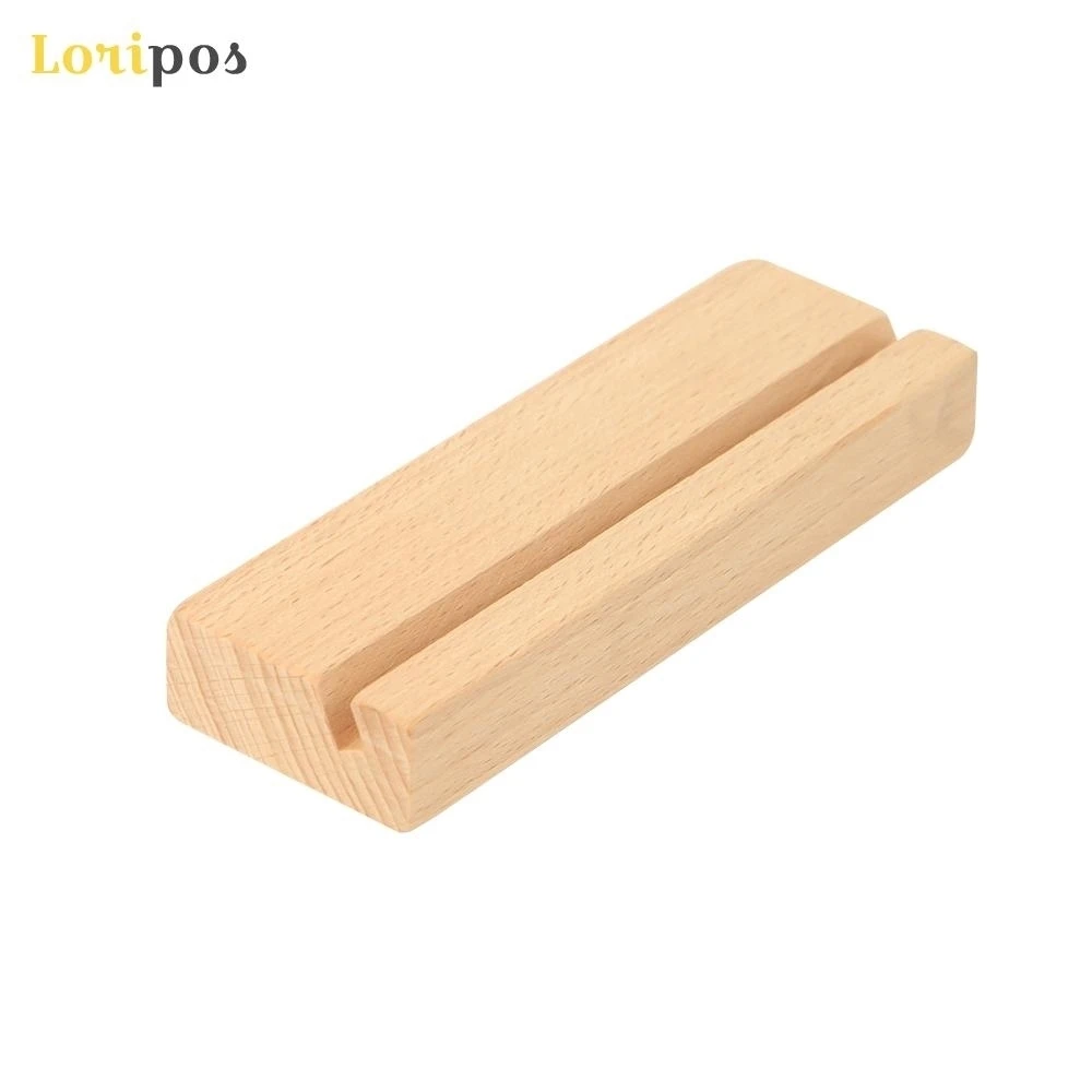 Menu Stand Wood Block Signs Clip Brick Postcard Paper Photo Picture Card Holder Clamp Table Decor Desk | Дом и сад