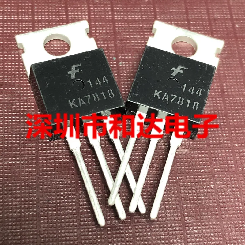 (5 шт.) KA7818 TO-220 18V 1A / FDP8447L 8447L 40V 50A / TIP49A TIP49 450V 1A / STGP20NB60H GP20NB60H 600V 20A TO-220