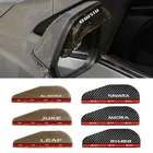 Автомобильное зеркало заднего вида защита от дождя и дождя Защита от дождя для Nissan Nismo X-trail Almera Qashqai Tiida Juke navara