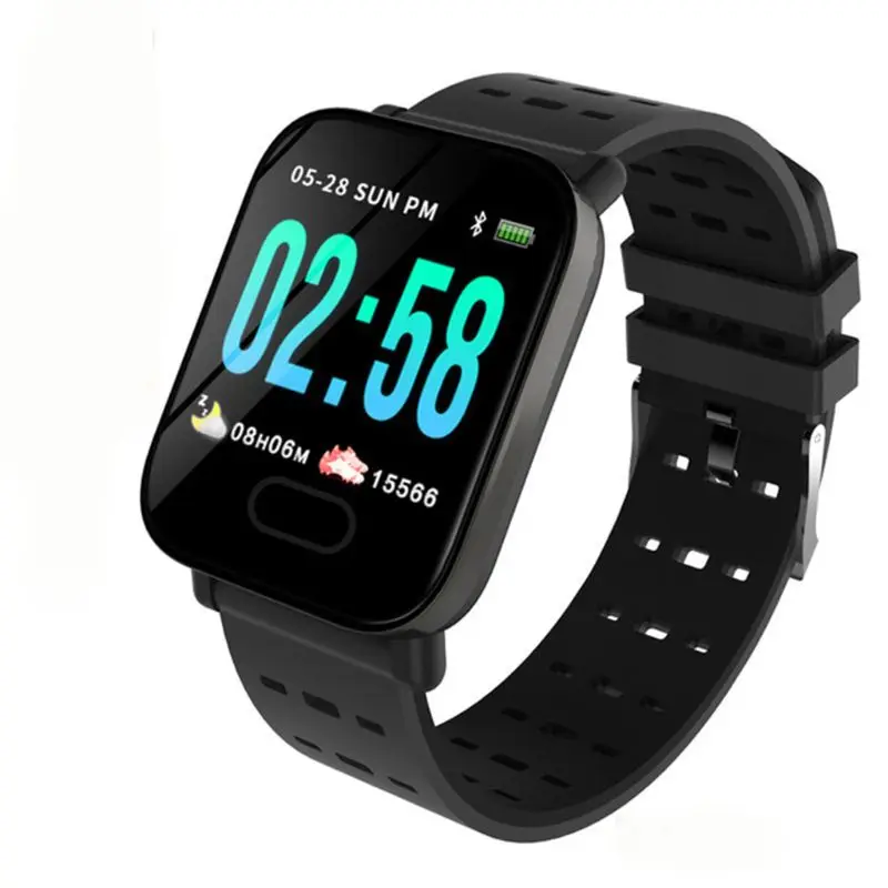 

A6 Smart Watch with Heart Rate Monitor Fitness Tracker Blood Pressure Smartwatch