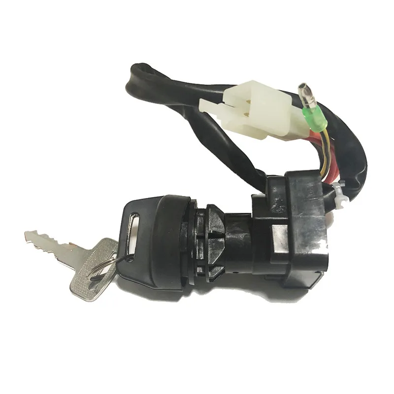 Зажигание мотоцикла ключ переключатель для SUZUKI LTF250 QUAD RUNNER 250 LTF-250 1988-1998 Скутер мопед вездеход cdi с двумя клавишами