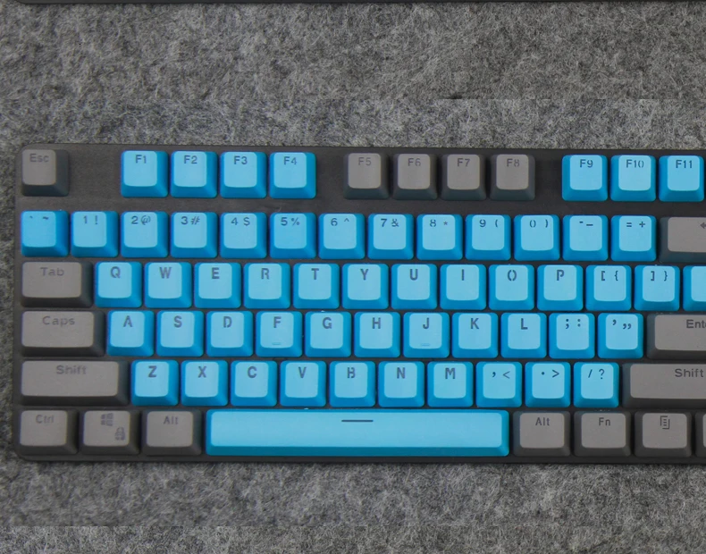 1 комплект ANSI 104 87 Механическая клавиатура PBT с подсветкой ключ колпачок для MX переключатели полупрозрачный ключ крышка s Для EVA Sunshine Dolch queen