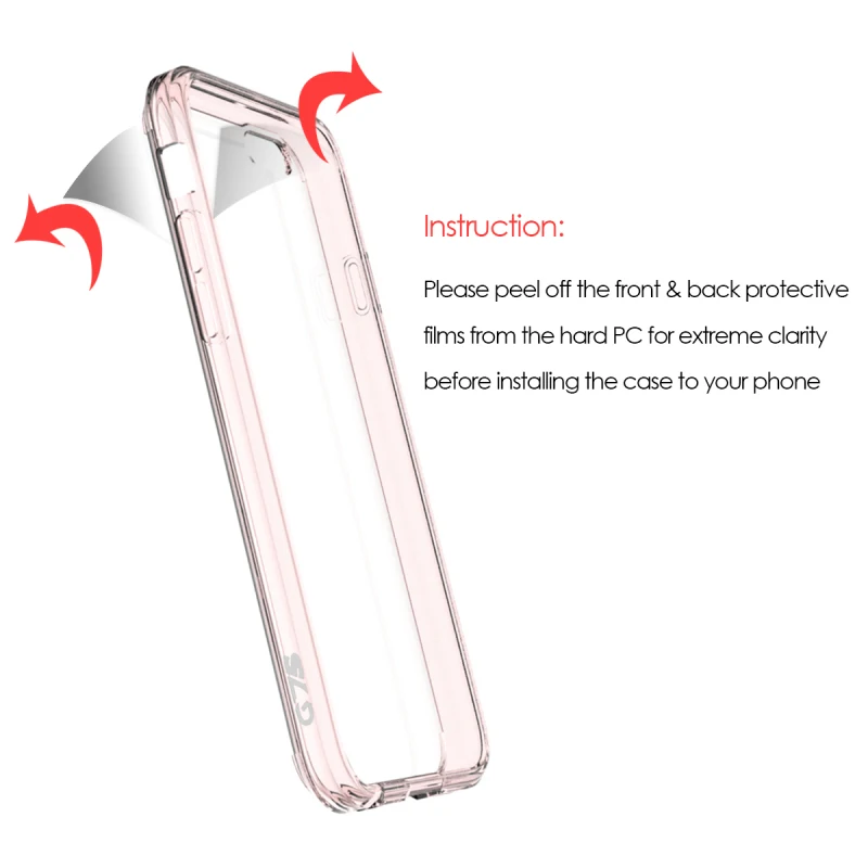 ПК прозрачный чехол для телефона iphone 6 plus Чехол Жесткий |