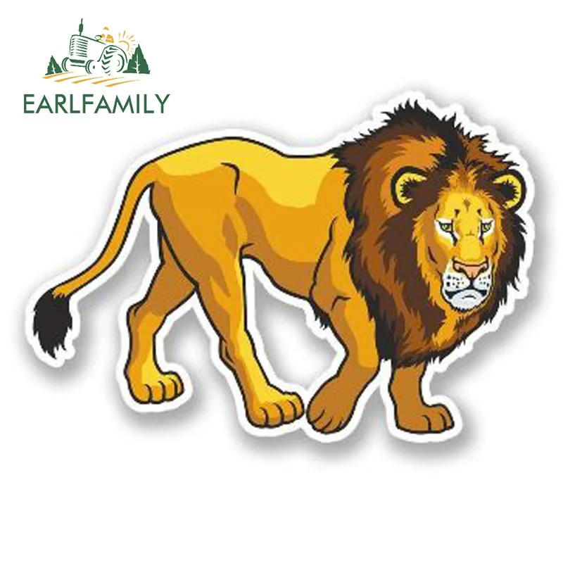 EARLFAMILY 13 см x 8 мультяшный стиль забавное животное автомобильная наклейка