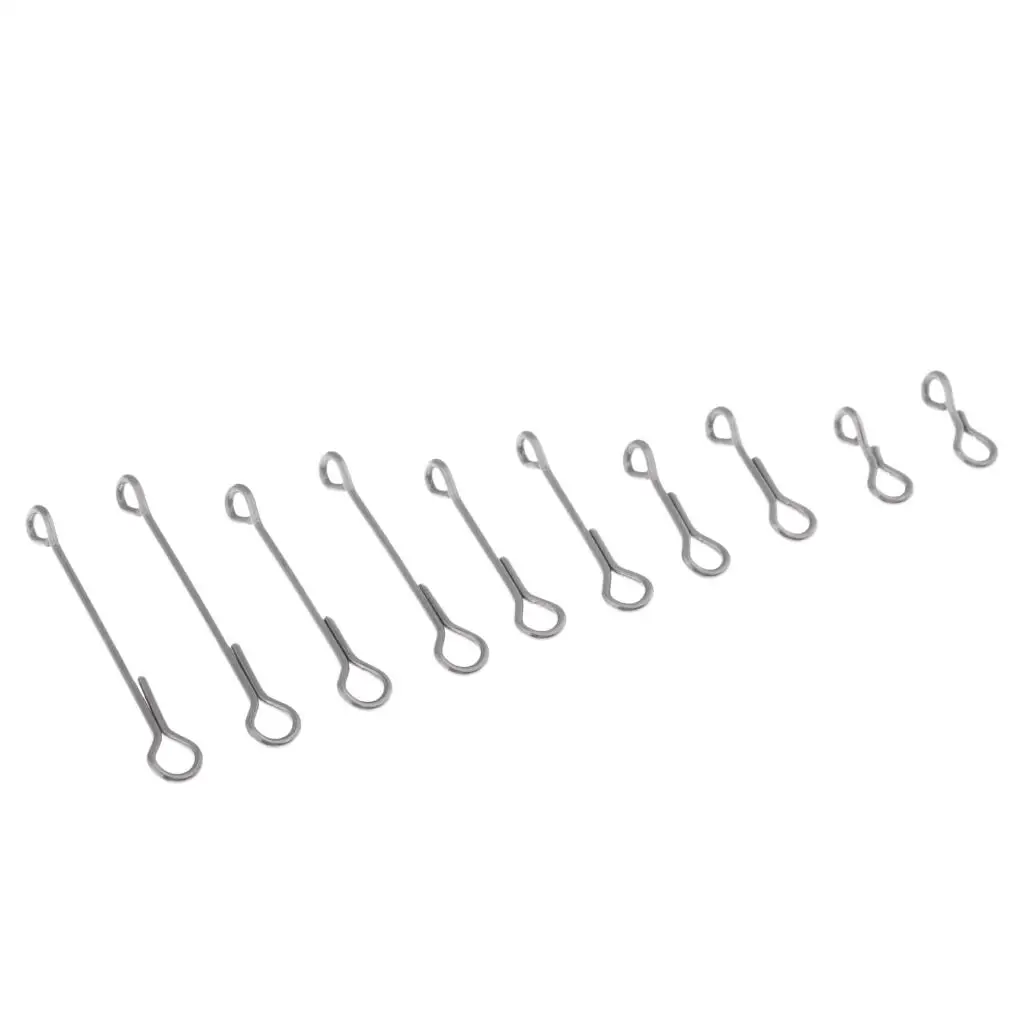 10 шт. рыболовный Череп из нержавеющей стали|Наживки для рыбной ловли| |