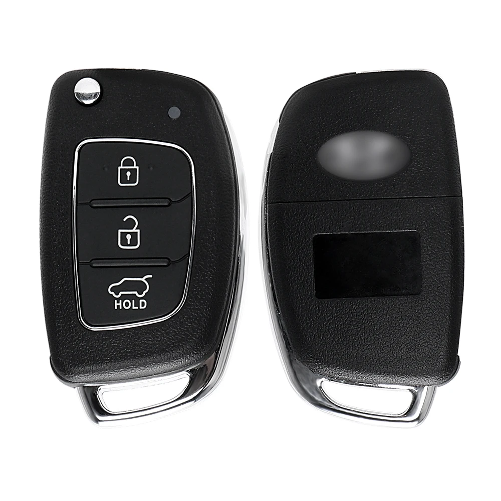 

Key Case Fob Shell Cover Case 3 Buttons Remote Car Key Replacement For Mistra Hyundai Solaris ix35 ix45 Verna Santa