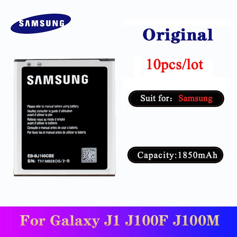 10 шт./лот EB BJ100CBE Оригинальный аккумулятор для Samsung Galaxy J1 j100 J100FN J100M J100F /D J100H