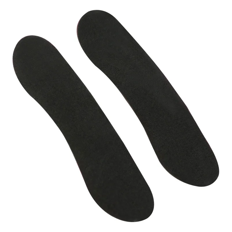 

High-heeled shoes with soft and abrasion resistant non-slip heel pads