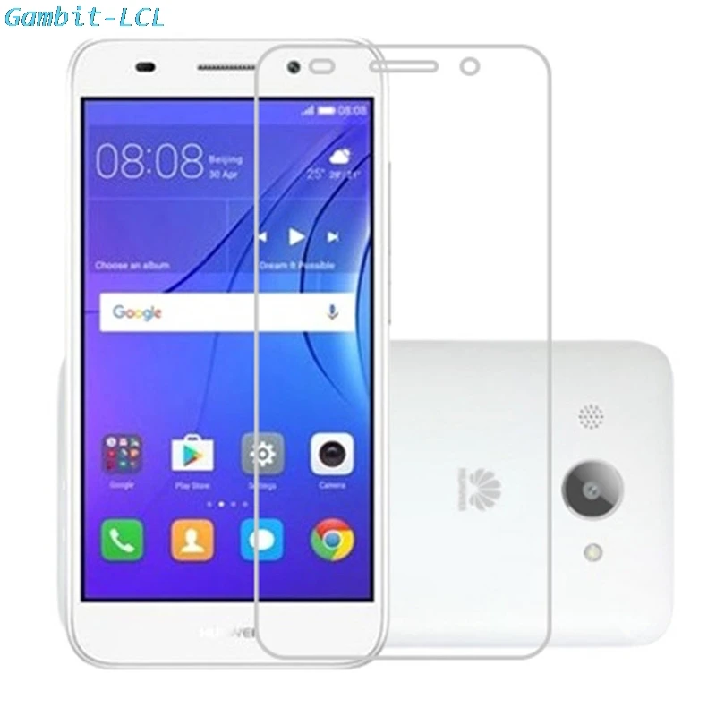 Защита экрана из закаленного стекла для Huawei Y3 2017 5 дюймов защитная пленка на экран