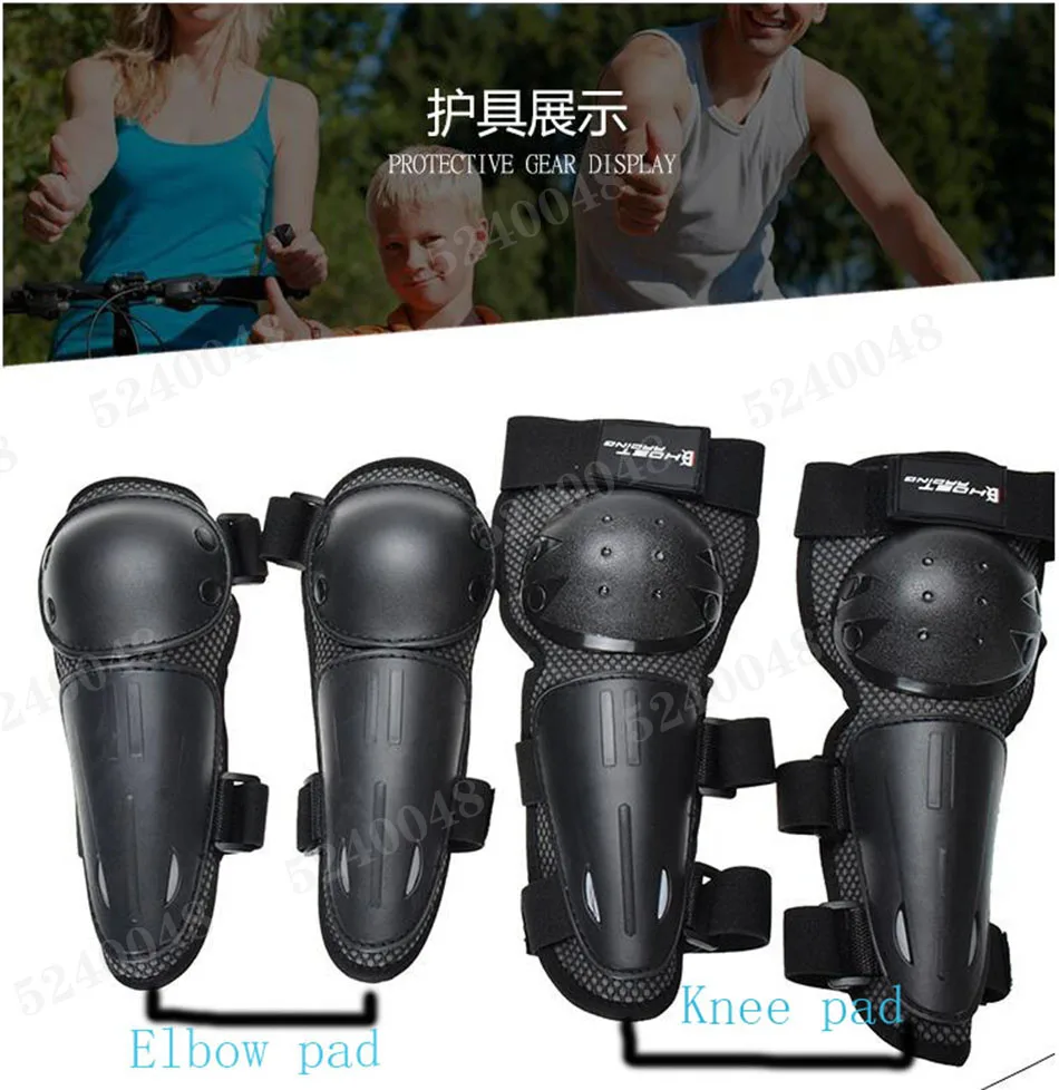 For Height 0.8-1.7M Child Kids Motocross Body Protective gear Vest armor MTB Off road suits Chest Spine Knee Elbow Guard