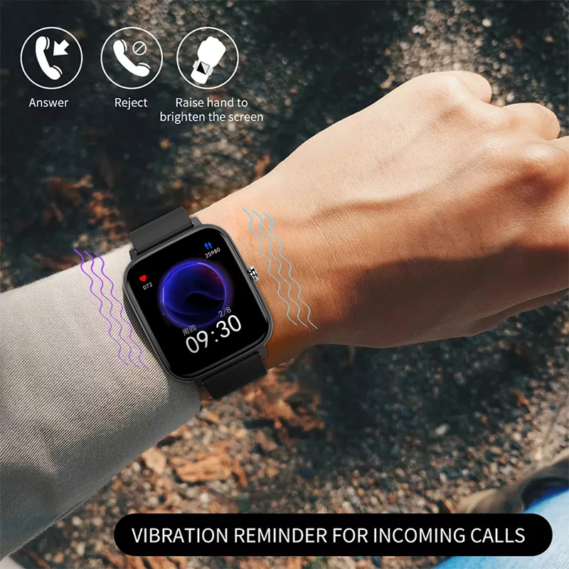 

LIGE Bluetooth Call Smart Watch Men Sport Waterproof Fitness Tracker For Android IOS 2021 New Full Touch Screen Women Smartwatch
