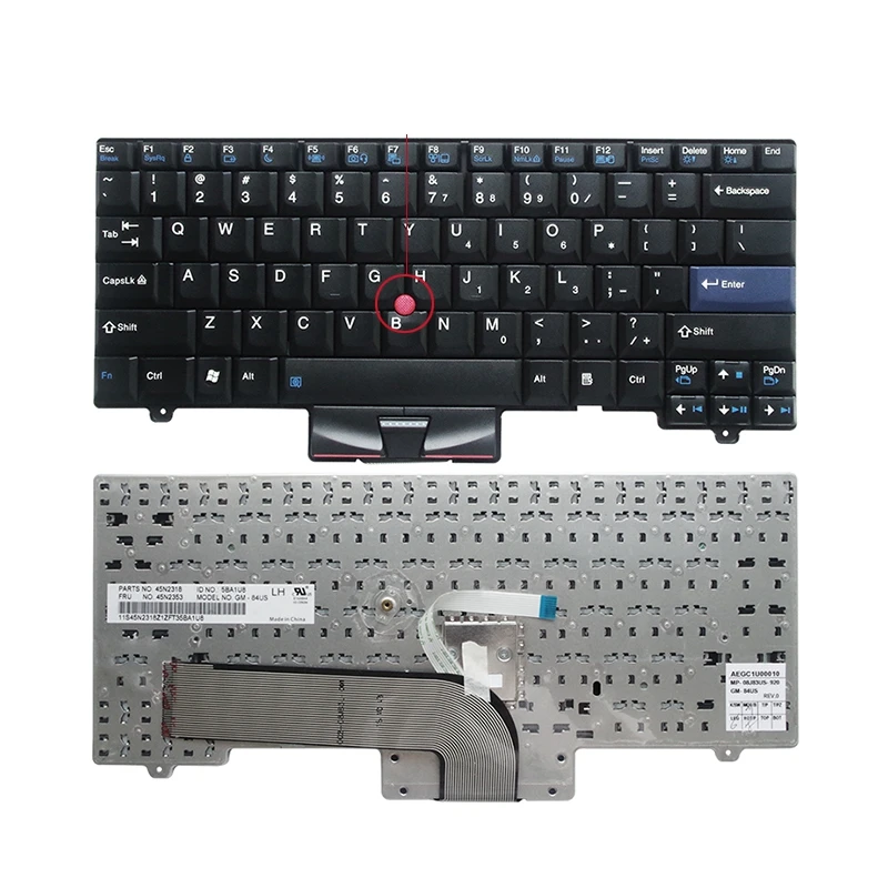 gzeele new keyboard for lenovo for ibm for thinkpad sl410 l410 sl510 l420 l410 l510 l412 l512 l520 l421 sl410k sl510k us version free global shipping